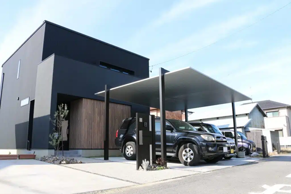 モダンなエクステリア施工事例3